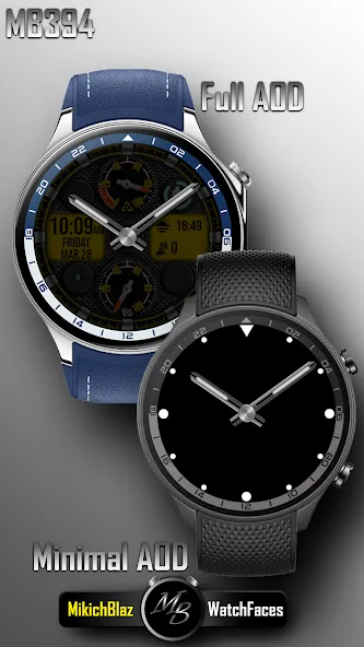 Hybrid Watch Face MB394 screenshot 5