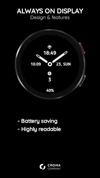 Spectrum Watch Face Wear OS screenshot 4