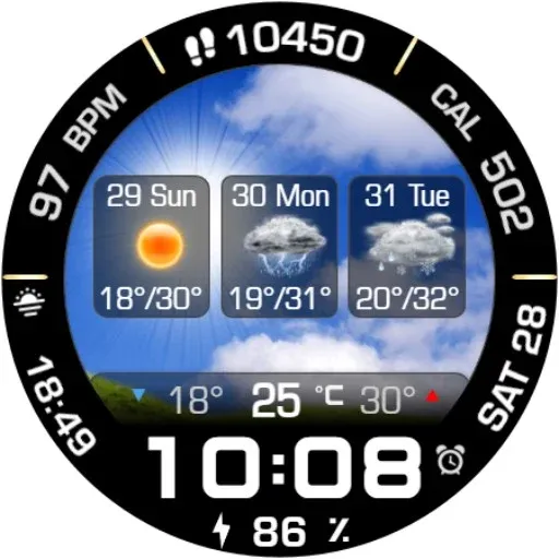 Animated Weather 3 Days Data screenshot 19