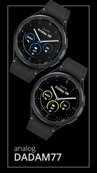 DADAM77: Modern Minimal Watch screenshot 1
