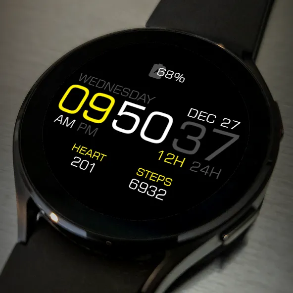 Key112 Digital Watch Face screenshot 4