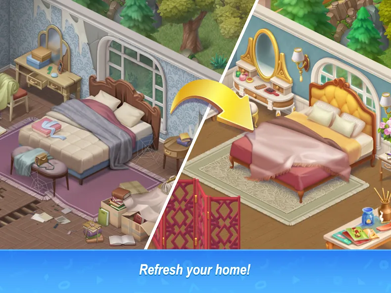Merge Family: House merge game screenshot 11