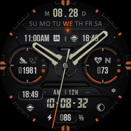 KF162 WATCH FACE screenshot 14