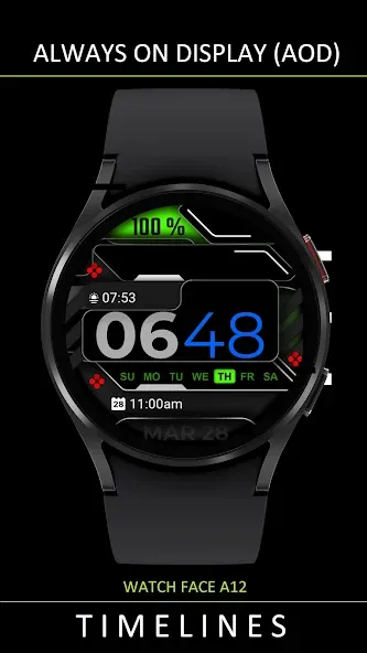 Watch Face A12 screenshot 5