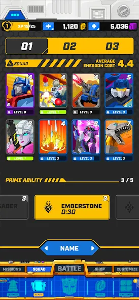 TRANSFORMERS: Tactical Arena screenshot 2