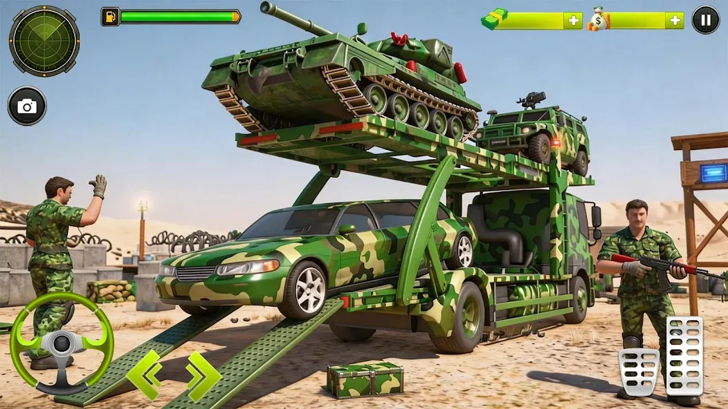US Army Vehicle Transport Hero screenshot 1