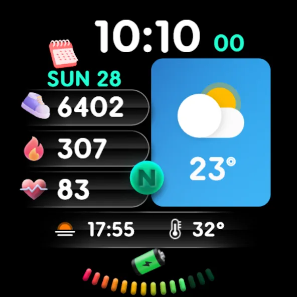 PRADO 67 Digital Watch Face screenshot 8