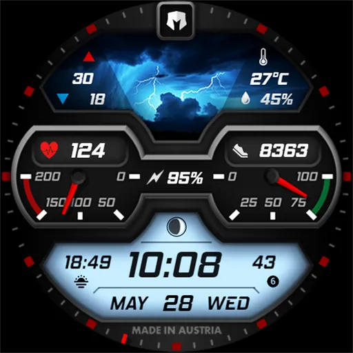 DM148 Vibrant Futuristic Face screenshot 13