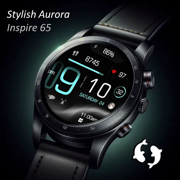 Black Stylish Aurora Lights 65 screenshot 8