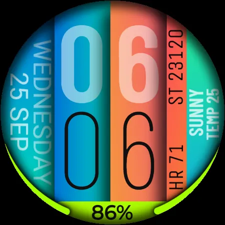Watch Face WF106 screenshot 8