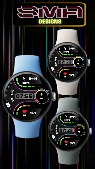 Vital View Watch Face SAM-24 screenshot 2