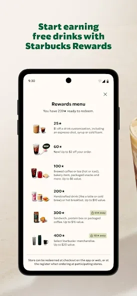 Starbucks screenshot 3