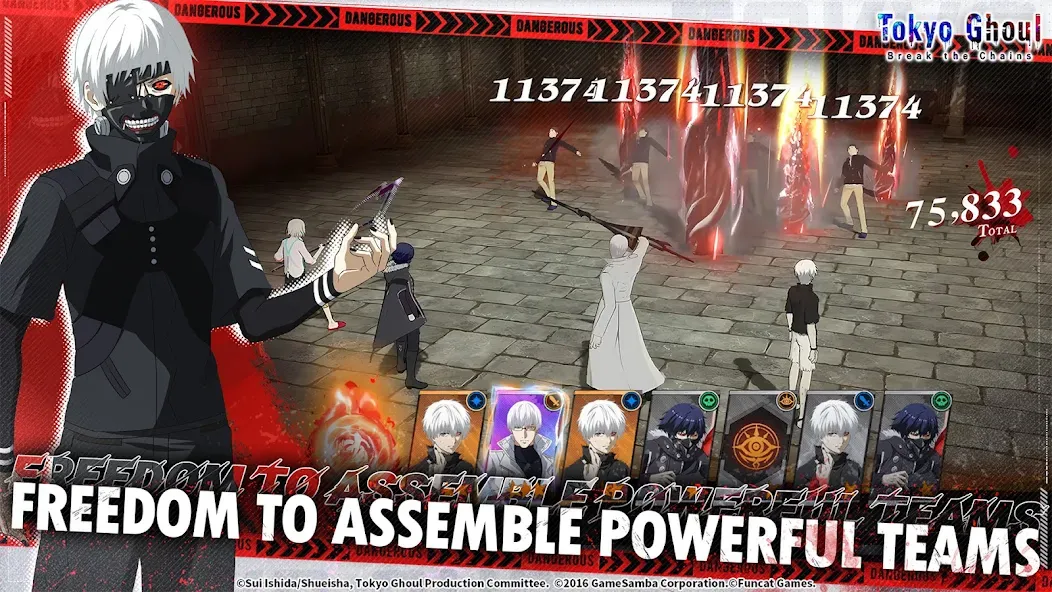 Tokyo Ghoul · Break the Chains screenshot 2