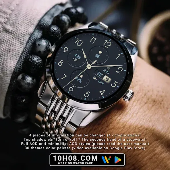 Watch face 10h08.com #133 screenshot 5