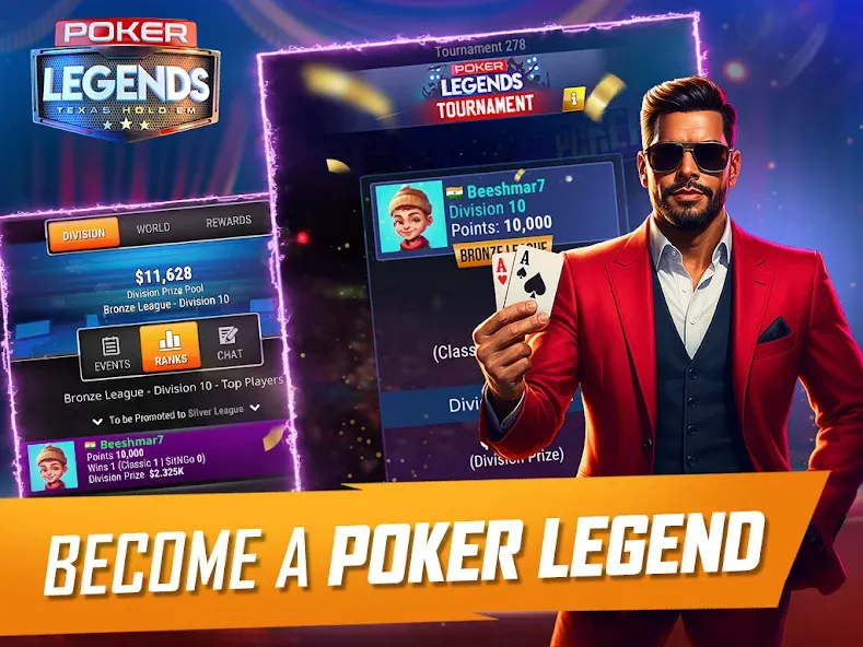 Texas Holdem - Poker Legends screenshot 40