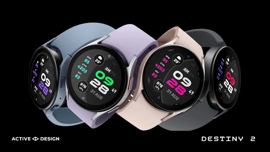 Destiny 2: Digital Watch Face screenshot 2