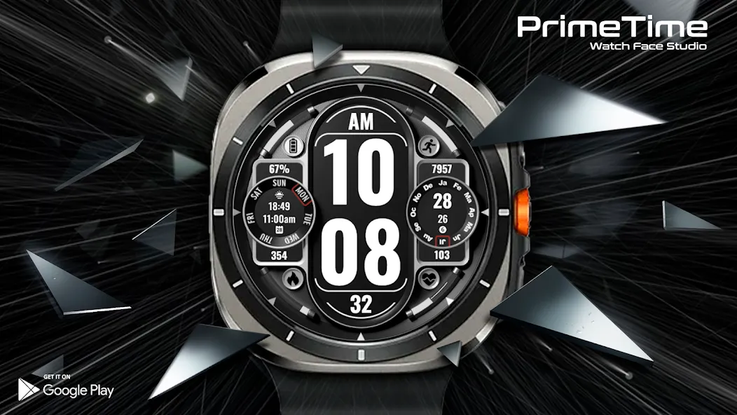 PT11 Digital Watch Face screenshot 25