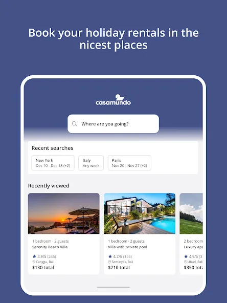 Casamundo: Vacation Homes screenshot 8
