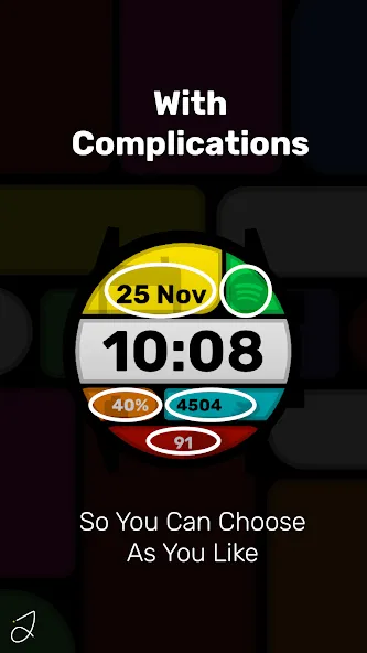 Simple Widget Watch Face v2 screenshot 2