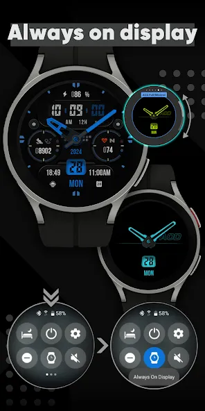 KF160 Watch face screenshot 6