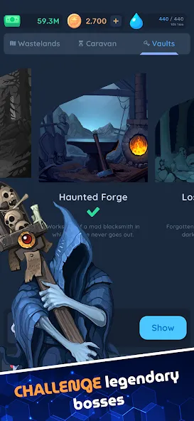 Lost Vault: Idle RPG screenshot 8