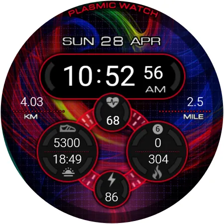 Plasmic Watch Face screenshot 10