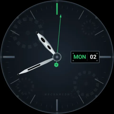 Dark Mechanism - watch face screenshot 7