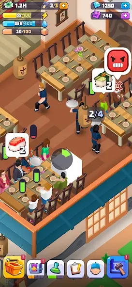 Sushi Empire Tycoon—Idle Game screenshot 5