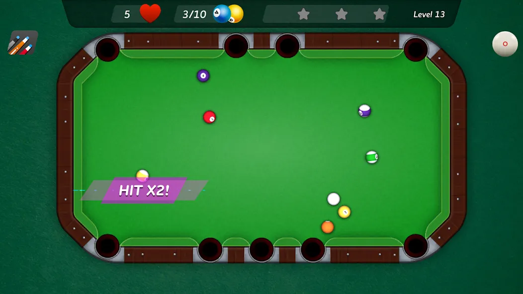 Pool Pocket - Billiard Puzzle screenshot 3