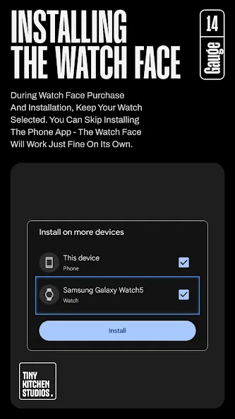 TKS 14 Gauge Watch Face screenshot 7
