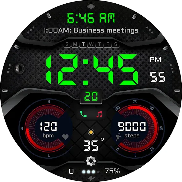 A470 Car Dashboard Face screenshot 28