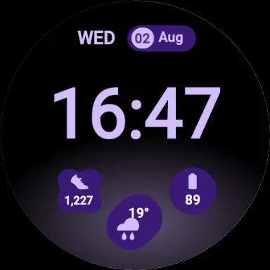Minimal - Wear OS 3 Watch Face screenshot 10