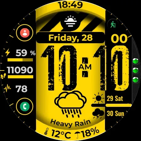 Watch Face CUE148 screenshot 14