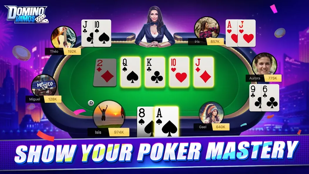 Domino Vamos - Slots & Poker screenshot 5