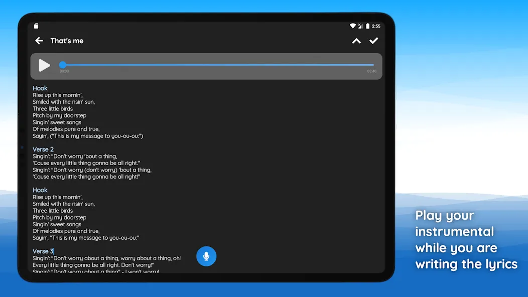 write lyrics & save your ideas screenshot 6