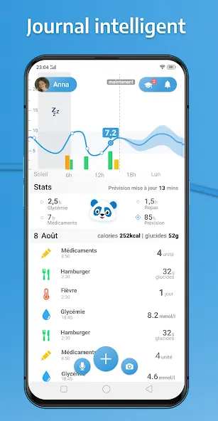 DiabTrend : Gestion du diabète screenshot 1
