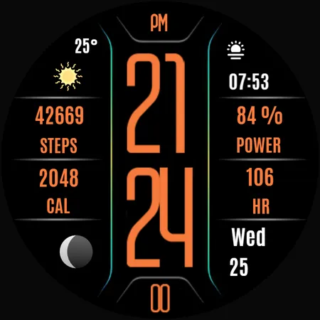 Simplex Digital Watch Face screenshot 36