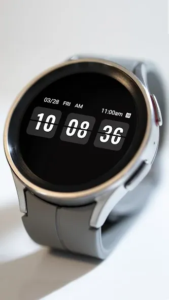 ZKin Watch Face Flip Clock screenshot 4