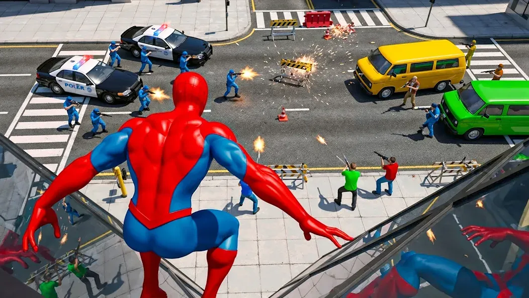 Spider Rope Hero Rescue Game screenshot 6