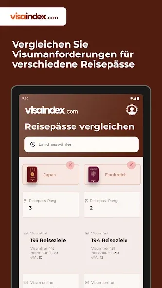 Visa Index screenshot 7