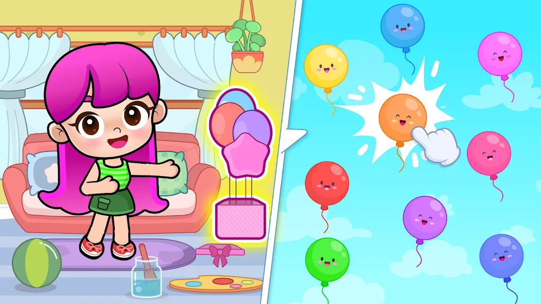 Kids Town: Dress up, Fun Learn screenshot 4