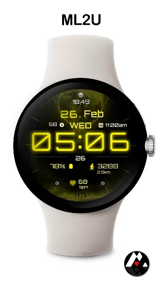 ML2U 199 Watch Face screenshot 3