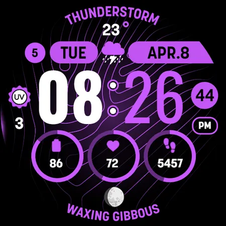 MOON KNIGHT Digital Watch Face screenshot 28
