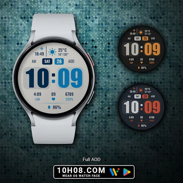 Watch face 10h08.com #145 screenshot 6