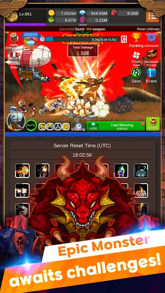 Iron knight : Nonstop Idle RPG screenshot 7