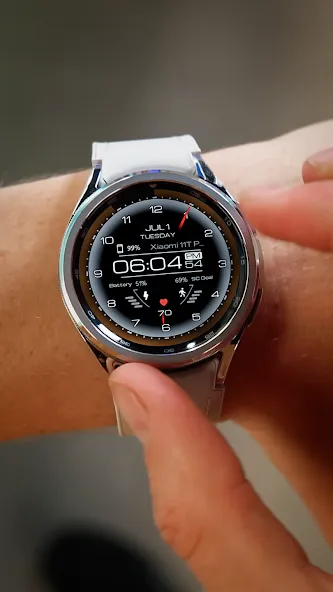 Futuristic Watch Face screenshot 8