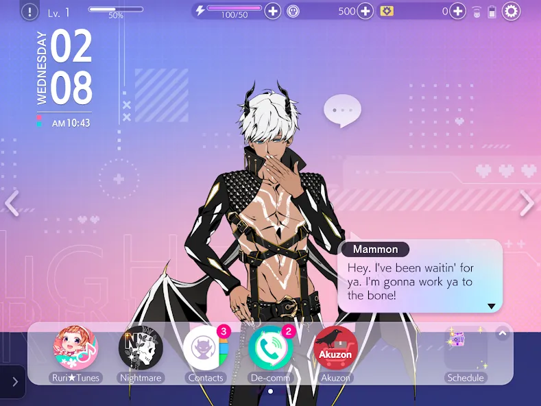 Otome Games Obey Me! NB screenshot 8