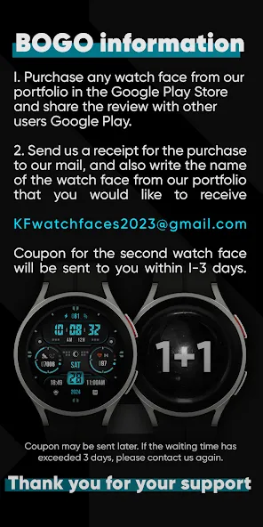 KF159 Watch face screenshot 8