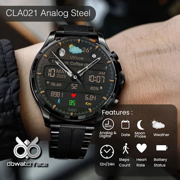 CLA021 Analog Steel screenshot 1