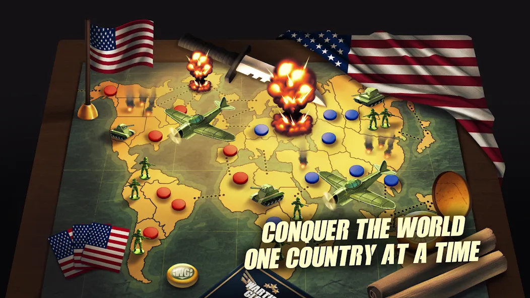 Risk of war - Wartime Glory screenshot 1